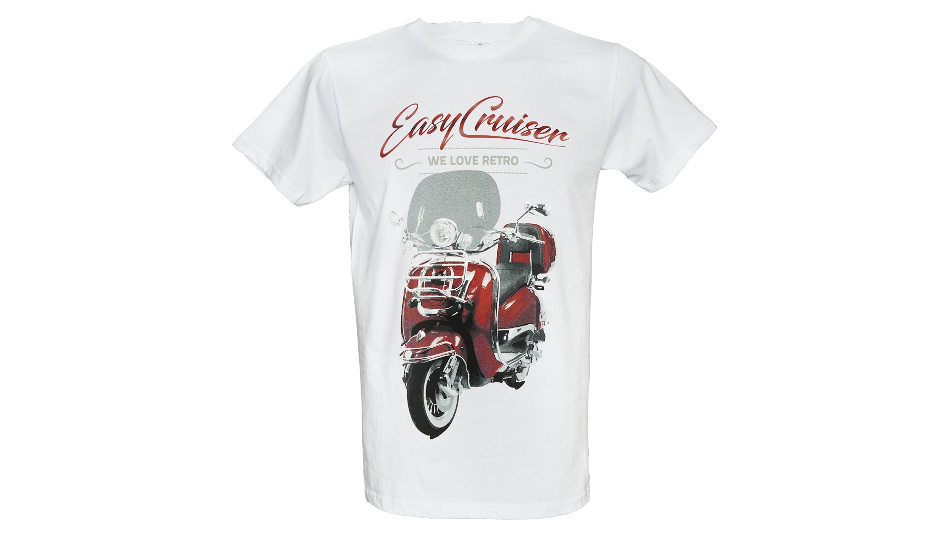 T-Shirt EasyCruiser Weiß/Rot