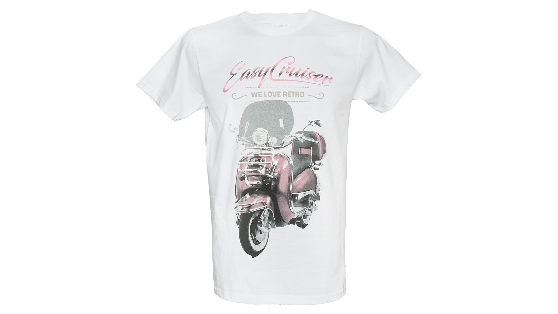 T-Shirt EasyCruiser Weiß/Pink