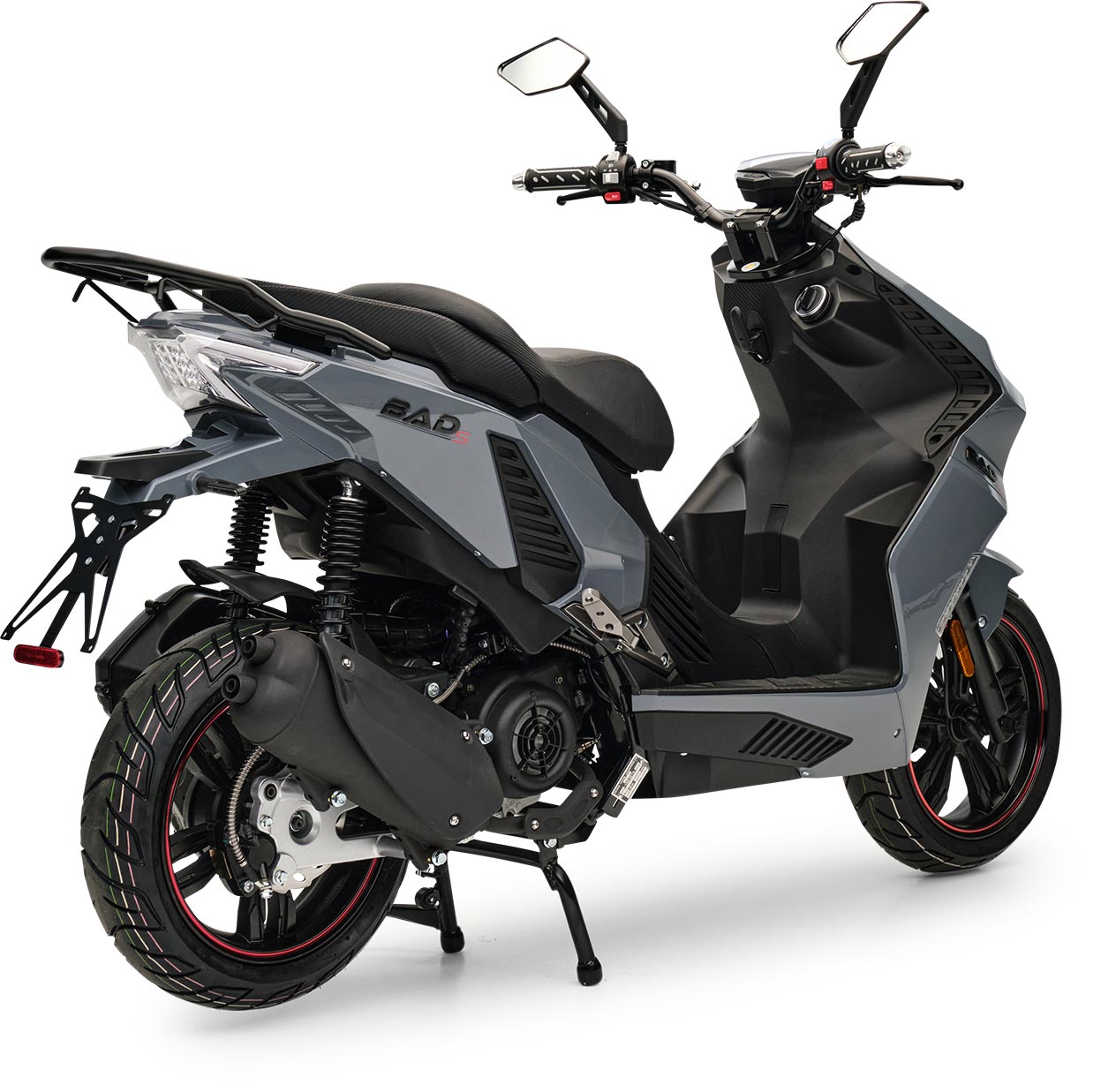 Motorroller BAD s Grau 125ccm Euro 5