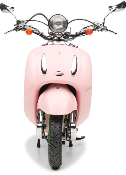 Retro Motorroller EasyCruiser Eco Rosa 50ccm