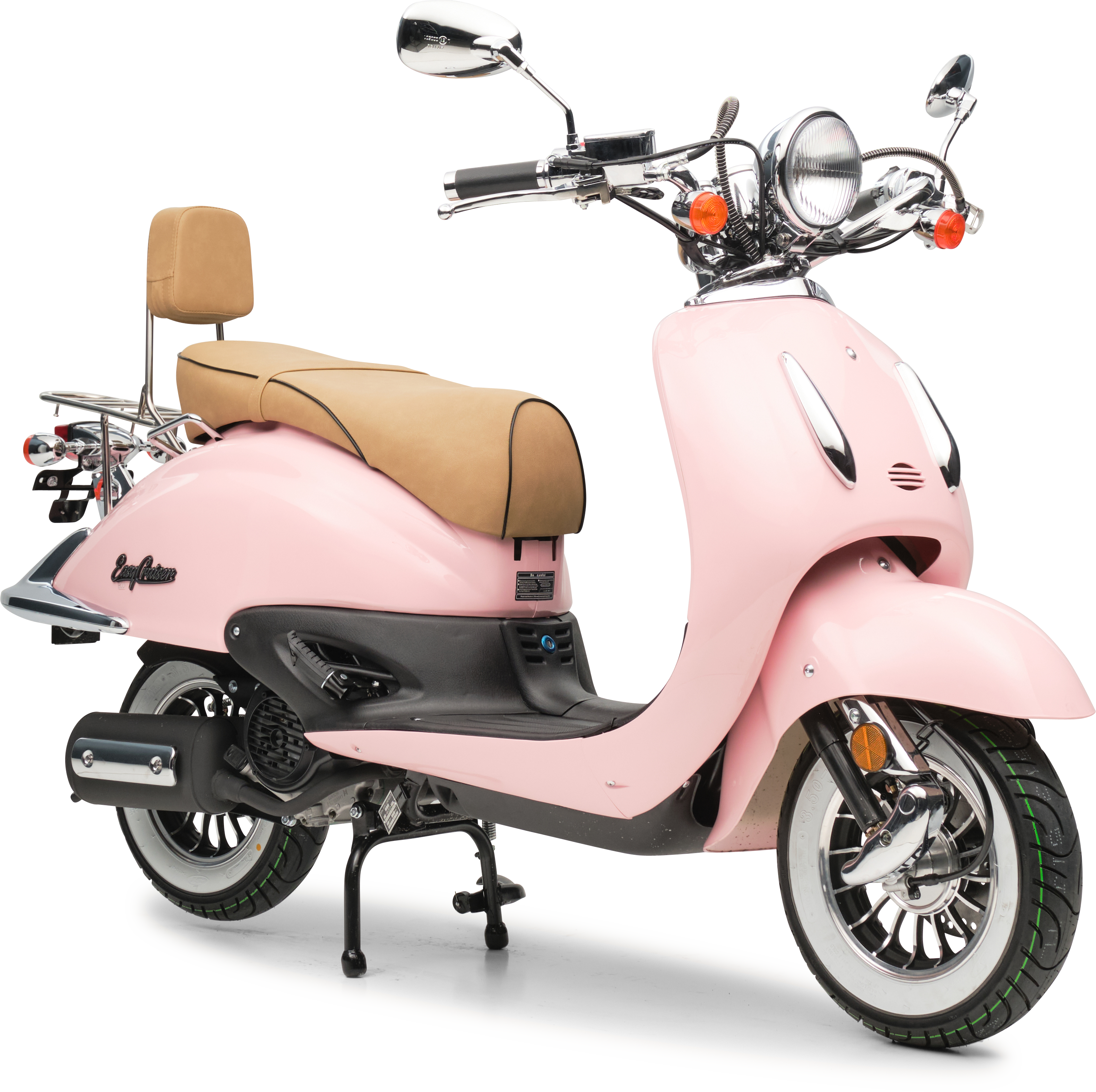 Retro Motorroller EasyCruiser Eco Rosa 125ccm