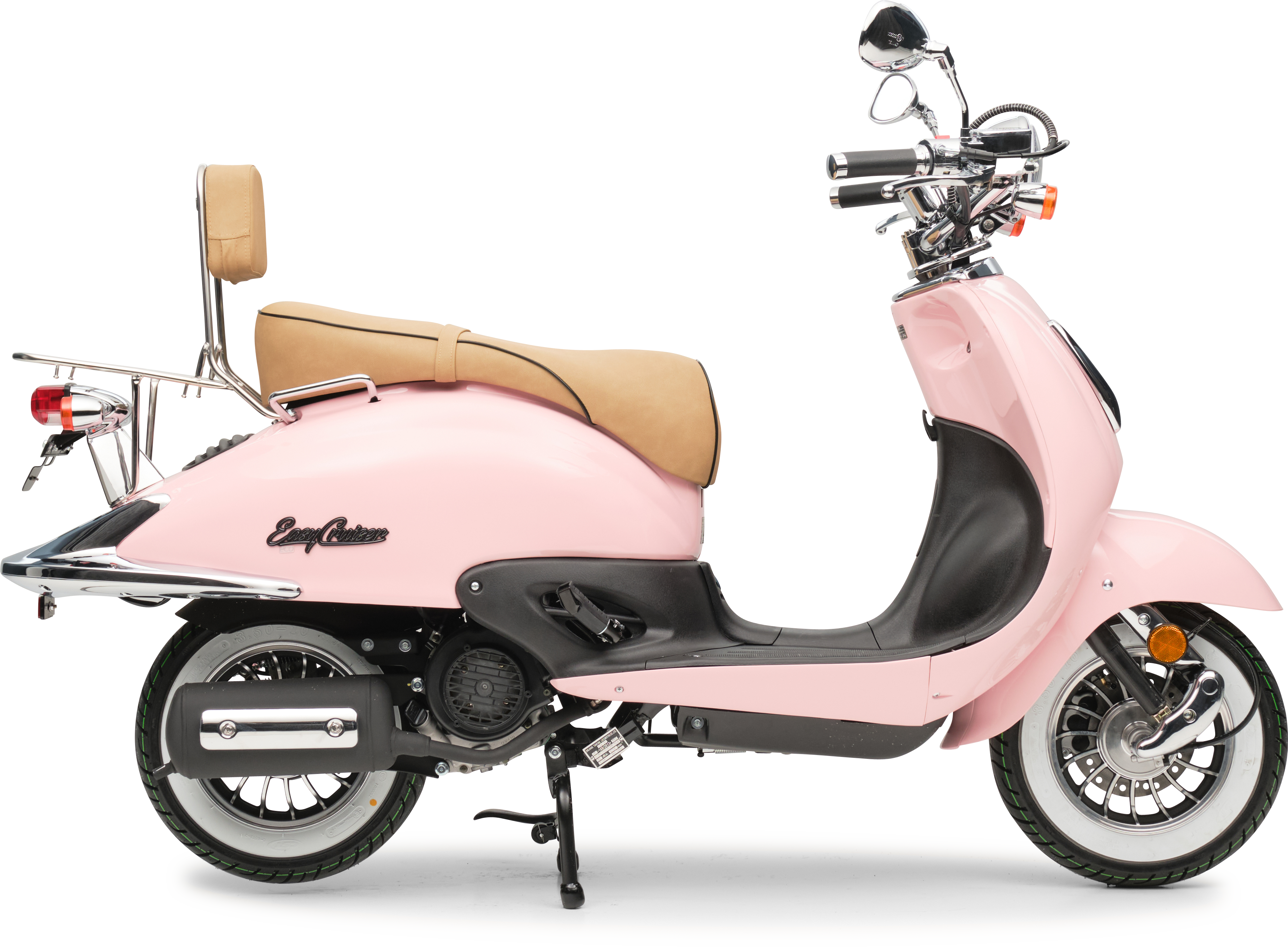 Retro Motorroller EasyCruiser Eco Rosa 125ccm