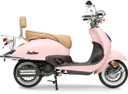 Retro Motorroller EasyCruiser Eco Rosa 125ccm