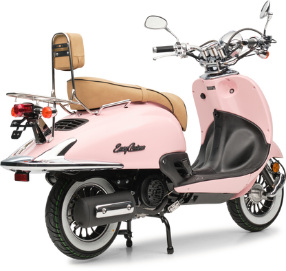 Retro Motorroller EasyCruiser Eco Rosa 125ccm