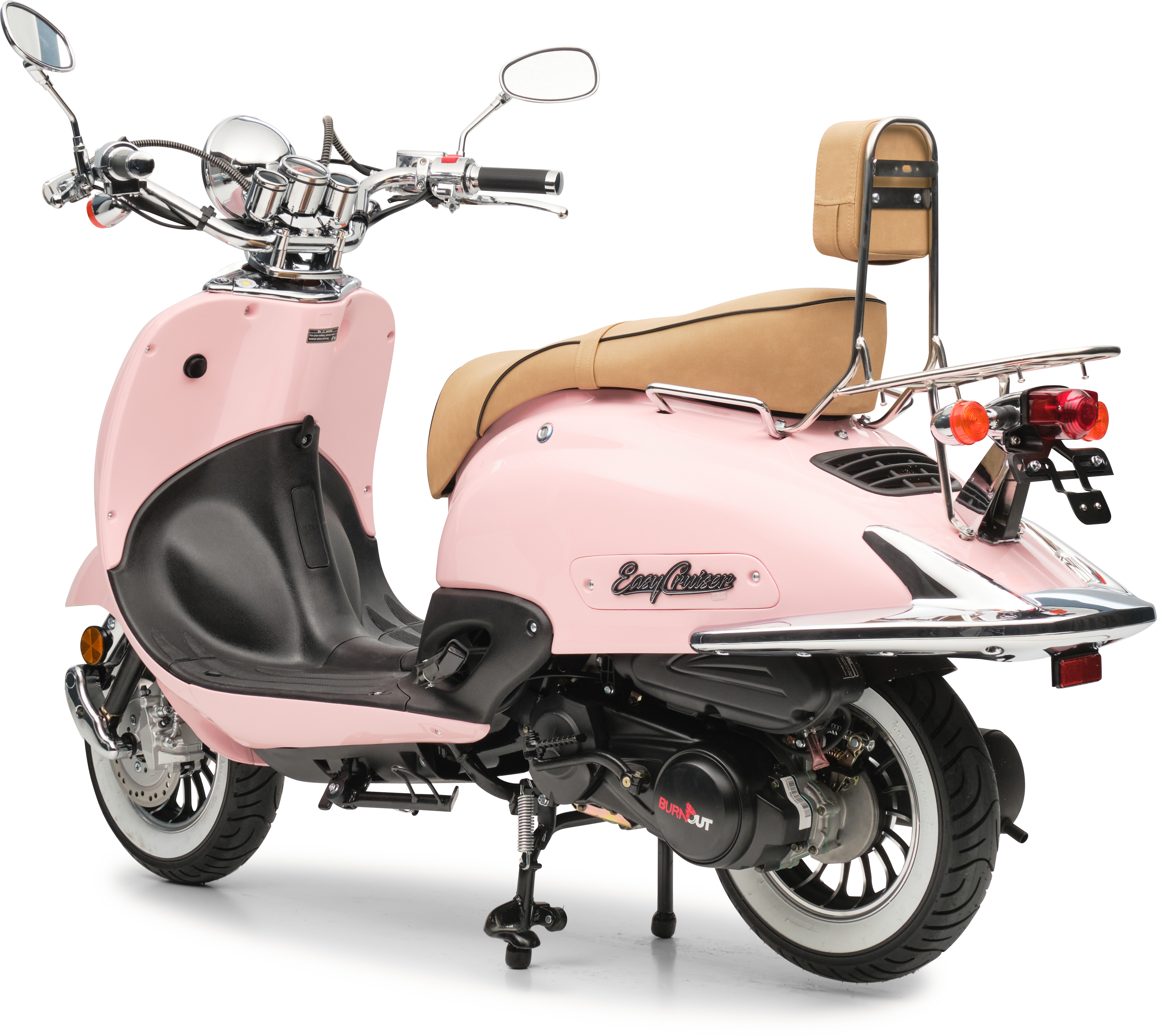 Retro Motorroller EasyCruiser Eco Rosa 125ccm