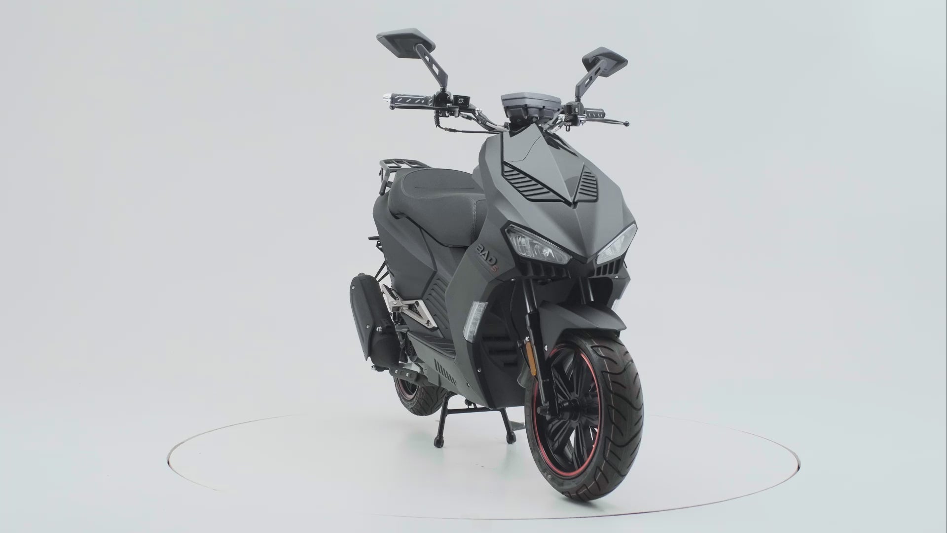 Motorroller BAD s Grau 125ccm Euro 5